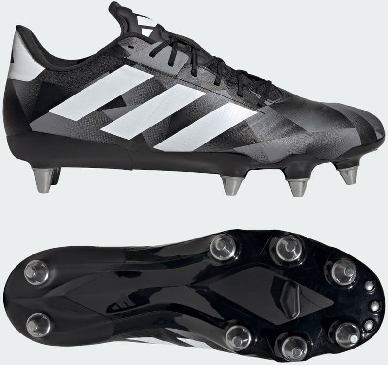 ADIDAS PERFORMANCE - Kakari - Voetbalschoen - Basaltgrijs - Zwart - Wit