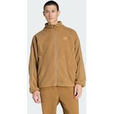 Adidas Originals, Heren, Jassen, Beige, Maat: XL Fleece,
