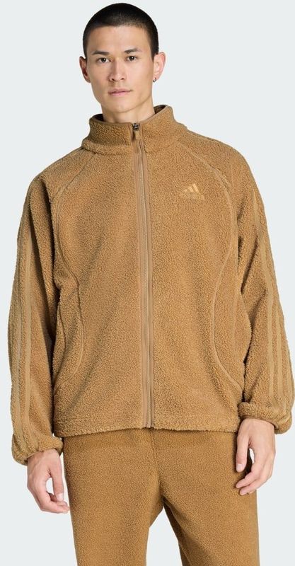 Adidas Originals, Heren, Jassen, Beige, Maat: XL Fleece,