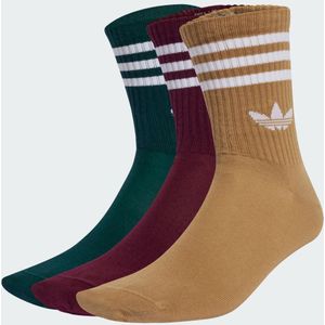 adidas - 3-Stripes - Sokken - Bordeaux - 3 Paar