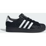 Adidas - Superstar II - Sneakers - Core Black - Leer - Paardenhaar