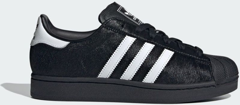 Adidas - Superstar II - Sneakers - Core Black - Leer - Paardenhaar