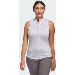 Ultimate365 Ottoman Printed Mouwloos Poloshirt