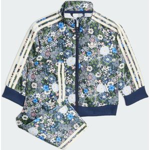 adidas Originals - Firebird x Liberty London - Trainingspak - Lichtbeige / Blauw / Marine / Donkergroen