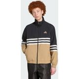 Adidas Originals - Archive - Tussenjas - Bruin/Zwart/Wit - Gerecycled Materiaal