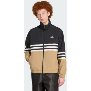 Adidas Originals - Archive - Tussenjas - Bruin/Zwart/Wit - Gerecycled Materiaal