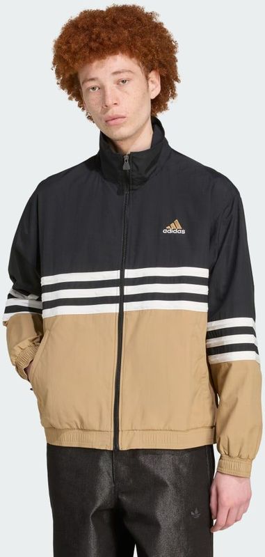 Adidas Originals - Archive - Tussenjas - Bruin/Zwart/Wit - Gerecycled Materiaal