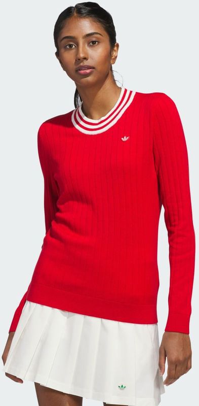 ADIDAS PERFORMANCE - Originals Cashmere Knit - Sporttrui - Rood / Wit