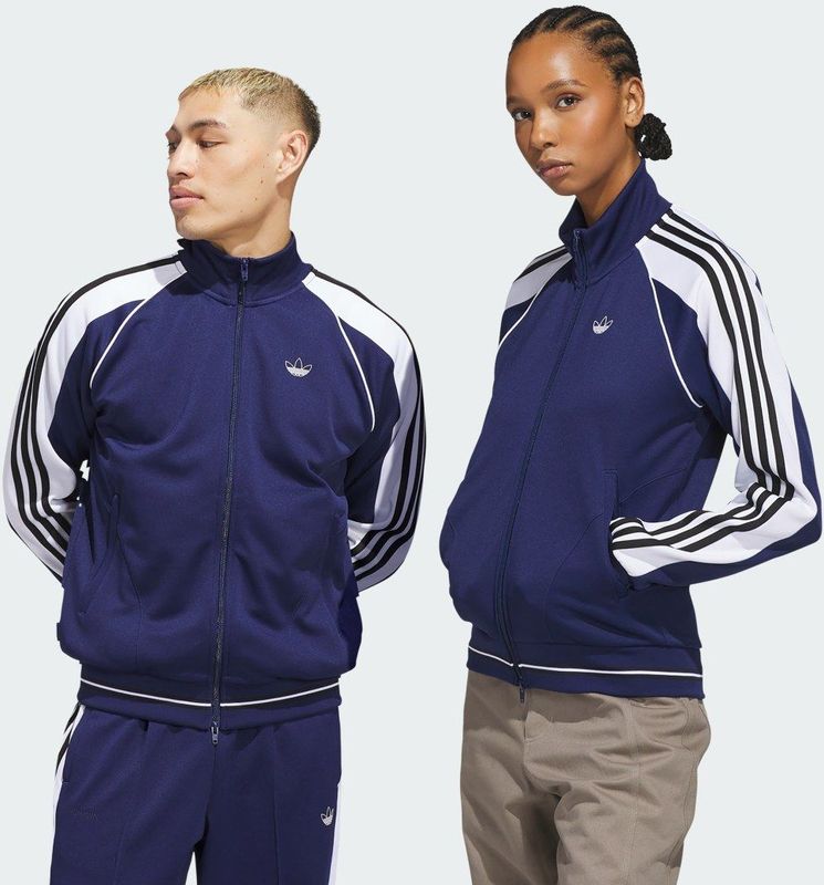 adidas - Tyshawn Track Jacket - Blauw - Jacks