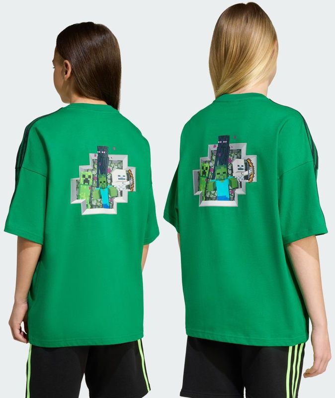 adidas - Originals X Minecraft - T-shirt - Korte Mouwen - Junior - 100% Katoen