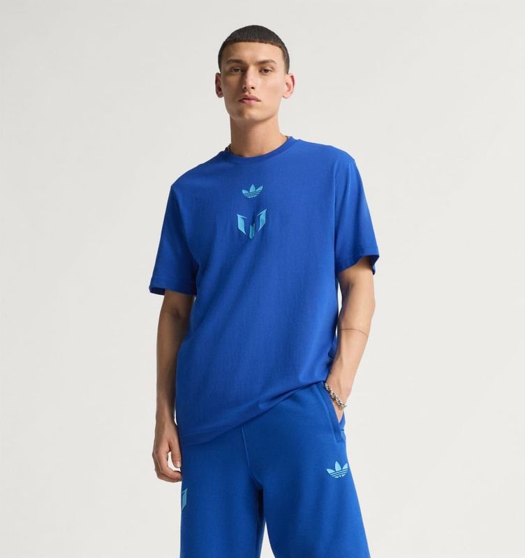 ADIDAS ORIGINALS - Shirt 'Messi' - Blauw - T-shirt
