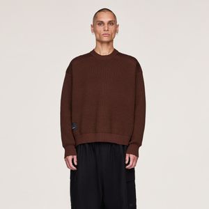 Y-3 - UT - Gebreide Sweater - Bruin