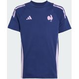 adidas - T-shirt - Donkerblauw - Frankrijk 2025/26 - Junior