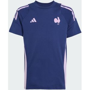 adidas - T-shirt - Donkerblauw - Frankrijk 2025/26 - Junior