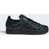 adidas - Superstar II - Sportschoenen - Groen - Slangenprint