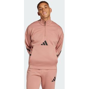 adidas Z.N.E. Sweatshirt met Korte Rits