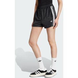 adidas Originals - Pin-stripe Satin Short - Zwart - Korte Broeken