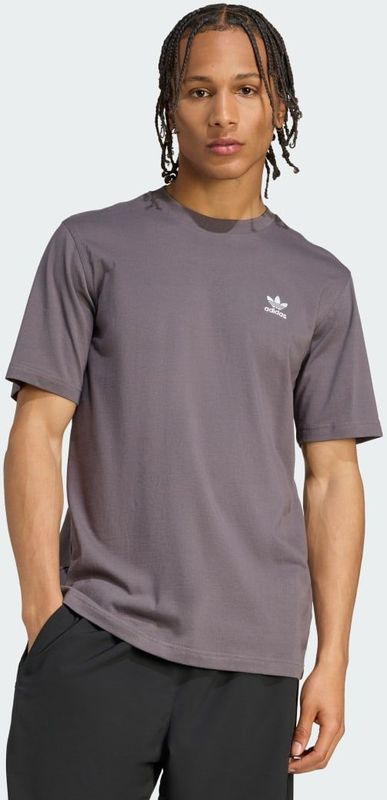 adidas Originals - TREFOIL ESS TEE - T-shirt - Grey Strata - Drie-strepen Essentials met Trefoil-logo