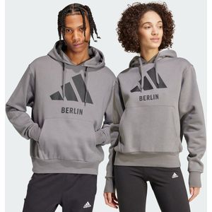 adidas - Berlin Hoodie - Zwart - Katoen
