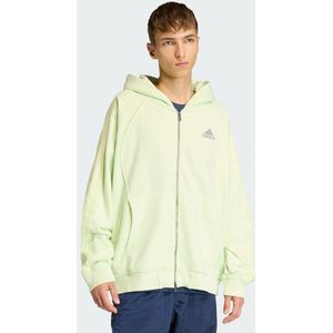 Adidas Originals - Hooded Sweatshirt - Groen - Oversized - Katoen