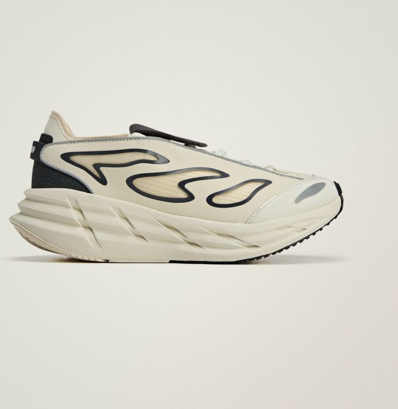 adidas BY STELLA MCCARTNEY - Adistar - Loopschoen - Crème / Antraciet / Zwart