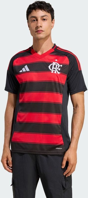 adidas - Flamengo Thuis Shirt - Rood - Katoen