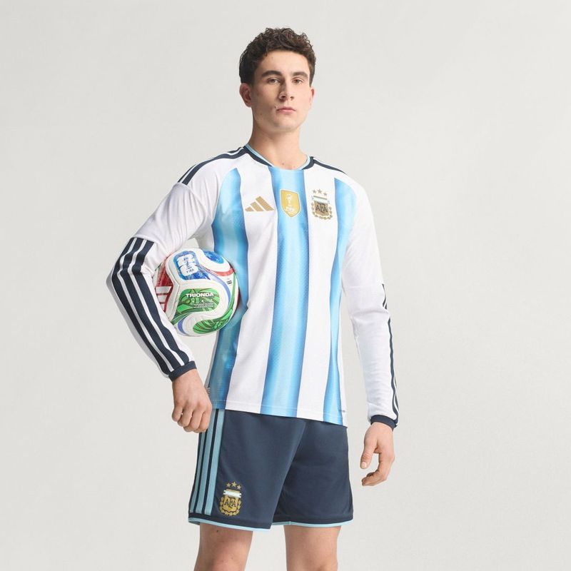 Argentina 26 Authentic Thuisshirt met Lange Mouwen