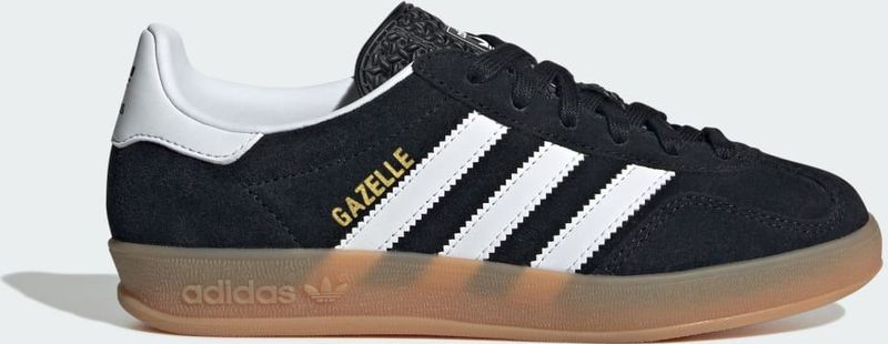 Adidas - Gazelle - Unisex Schoenen - Zwart - Leer