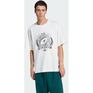 ADIDAS ORIGINALS - Shirt 'Adidas Originals & All Blacks' - Zwart/Wit - T-shirt