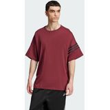 T-shirt - Effen - Jersey - Halve Mouw - Oversized