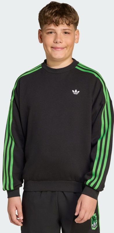 adidas ORIGINALS - Sweatshirt - Grasgroen - Minecraft