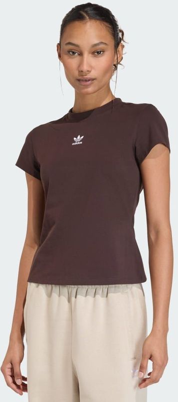 ADIDAS ORIGINALS Shirt 'Essentials'  chocoladebruin