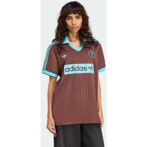 adidas ORIGINALS - Shirt - Lichtblauw - Graphic Football-Inspired - Poloshirt