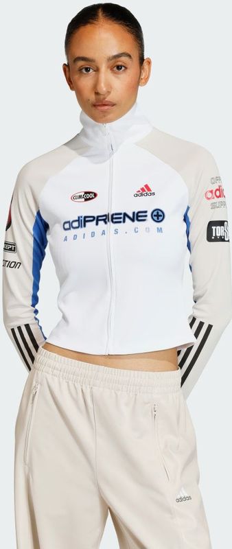 Adidas - TEAMGEIST SLIM FULL ZIP TOP - Vest - Zwart