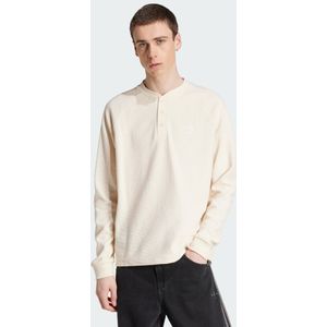 adidas Originals - Trefoil Essentials - T-shirt - Wolwit - Lange Mouw