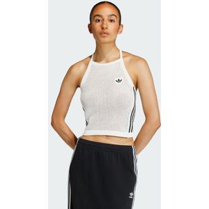 ADIDAS ORIGINALS Gebreide top  zwart / offwhite