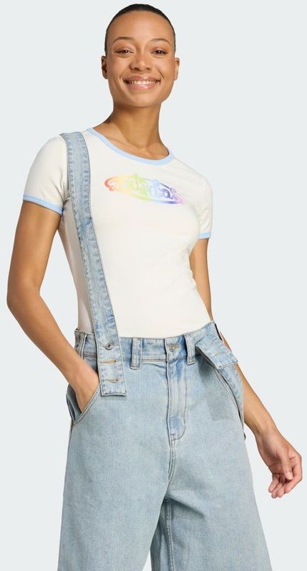 Adidas - Originals X Jeremy Scott - T-shirt - Met Korte Mouwen - Slim Fit