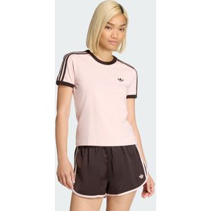 ADIDAS ORIGINALS Shirt  donkerbruin / rosa