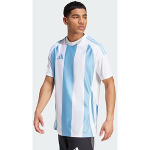 Adidas - Striped 24 - T-shirt - Zwart/Wit - 100% Gerecycled Materiaal