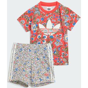 adidas Originals - Set 'Liberty London' - Azuur - 2-delig - Shirt en Broek