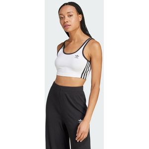 adidas - Originals Tanktop 3S BRA TOP - Wit - Sporttop