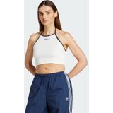 ADIDAS ORIGINALS Top 'Towel Halter-Neck'  marine / wit