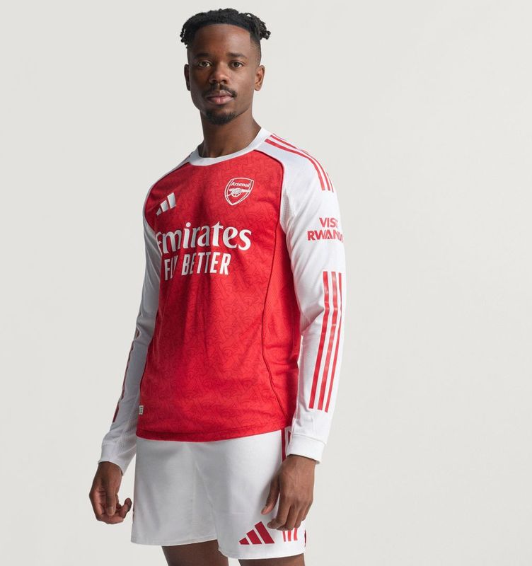 Arsenal - Thuis Shirt - Rood - 2025/26 - Sportshirt