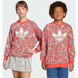 adidas Originals - X Liberty London - Sweatshirt - Lichtblauw Donkergroen Watermeloen Rood Wit