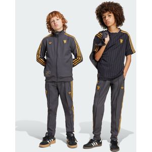 adidas - Manchester United Terrace Icons - Trainingsbroek - Slim Fit - 100% Polyester - Rood