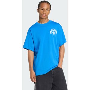 ADIDAS ORIGINALS - Shirt 'Music Fests' - Blauw/Wit - T-shirt