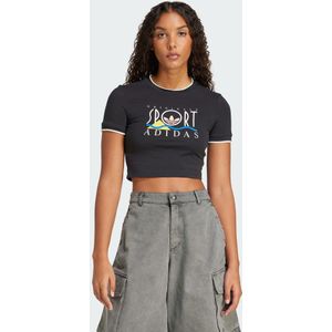 ADIDAS ORIGINALS - Sport Graphic Baby - T-shirt - Blauw - Kwartmouw