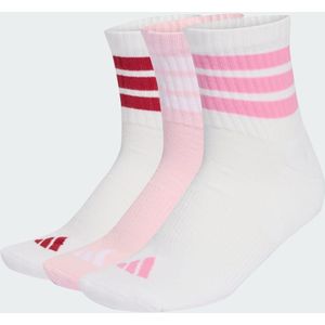 3-Stripes Cushioned Sportswear Mid-Cut Sokken 3 Paar