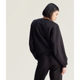 Sweater - Effen - Sweatstof - Lange Mouw - Normale Pasvorm