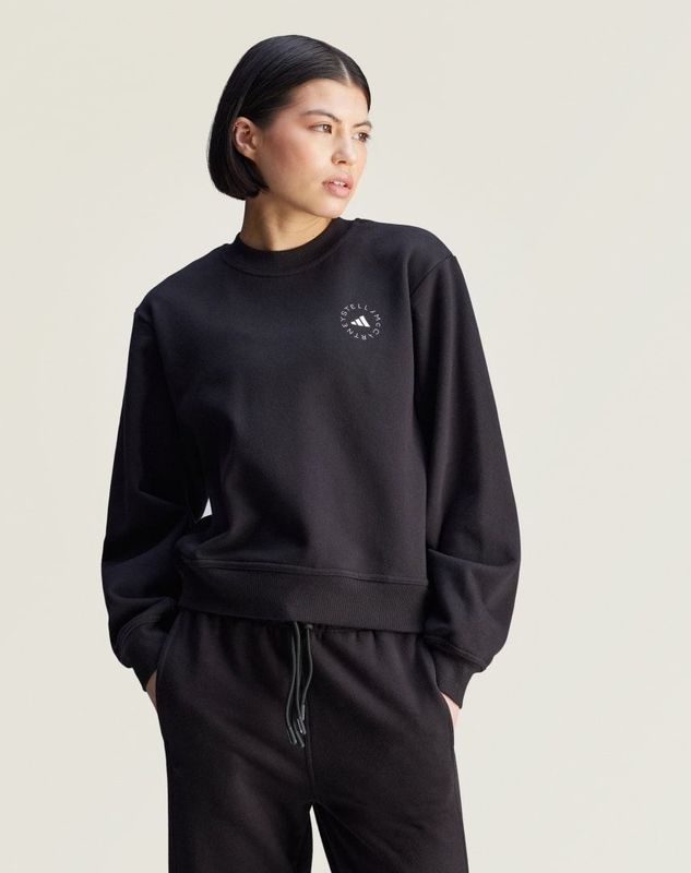 Sweater - Effen - Sweatstof - Lange Mouw - Normale Pasvorm